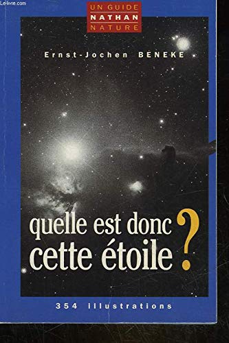 Quelle est donc cette étoile ?