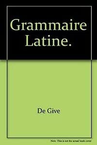 Grammaire latine