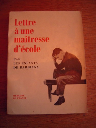 Couverture de Lettre à une maîtresse d'école