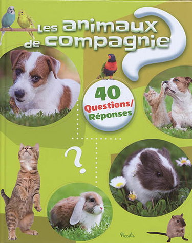 Couverture de Les animaux de compagnie