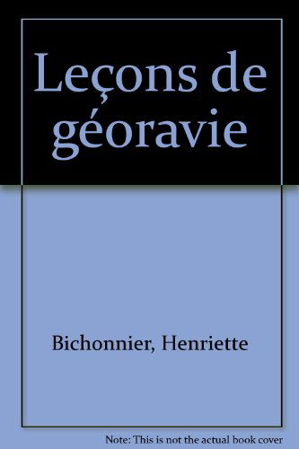 Leçons de géoravie