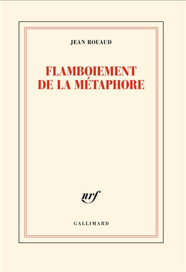 Flamboiement de la métaphore