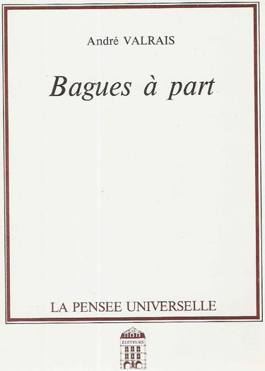 Couverture de Bagues à part