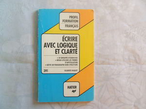 Profil Formation: Ecrire Avec Logique Et Clarte
