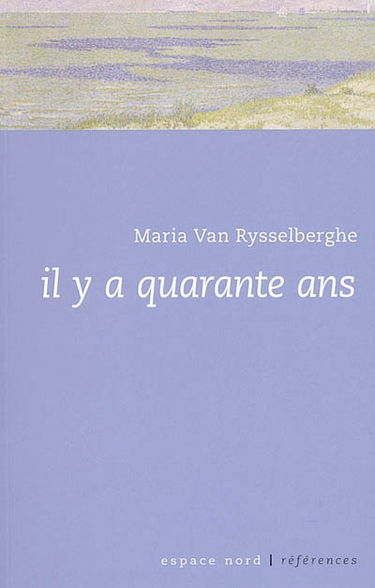 Il y a quarante ans. Galerie privée. Strophes pour un rossignol