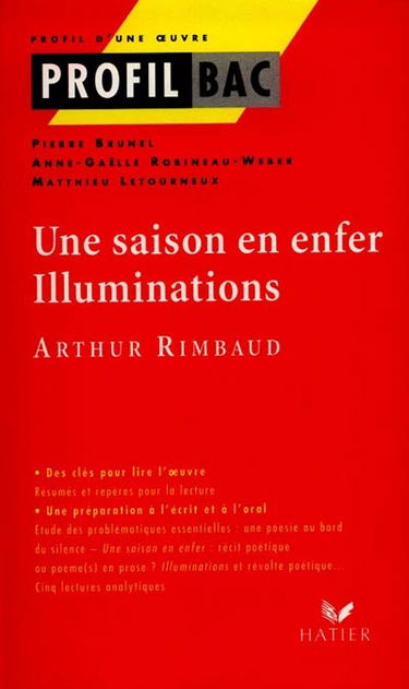 Une saison en enfer. Illuminations, Rimbaud