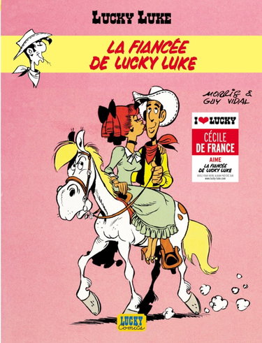 Couverture de FIANCEE DE LUCKY-CECILE DE FRA
