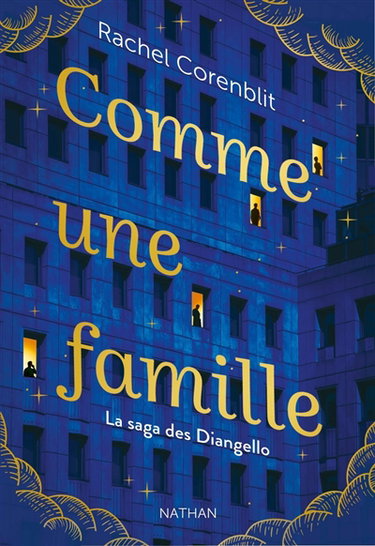 Couverture de Comme une famille : la saga des Diangello
