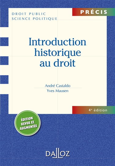 Introduction historique au droit