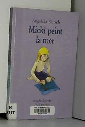 Micki peint la mer