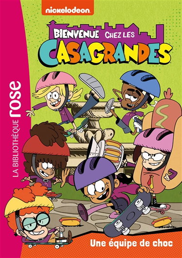 Couverture de Bienvenue chez les Casagrandes. Vol. 6. Une équipe de choc