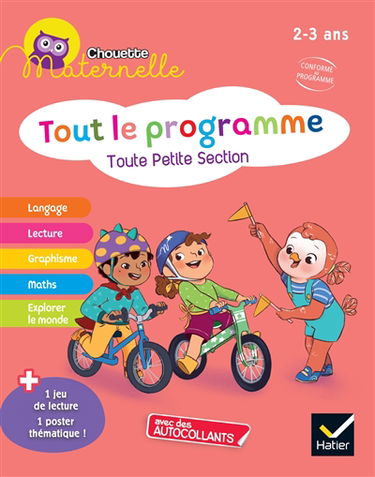 Tout le programme, toute petite section, 2-3 ans : conforme au programme