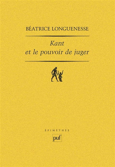 Kant et le pouvoir de juger