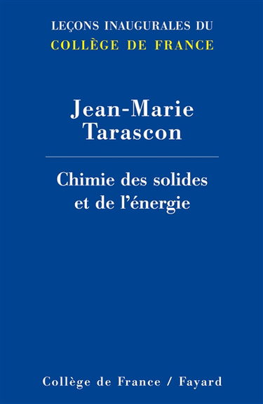 L'énergie : stockage électrochimique et développement durable