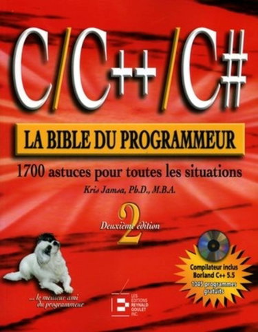 Couverture de C/C++/C# : La Bible du programmeur (1 livre + 1 CD-Rom)