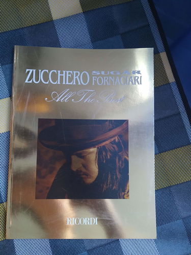 Sugar Fornaciari All The Best Chant/Guitar