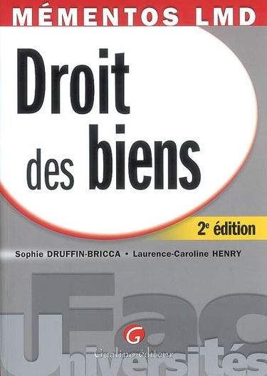 Droit des biens