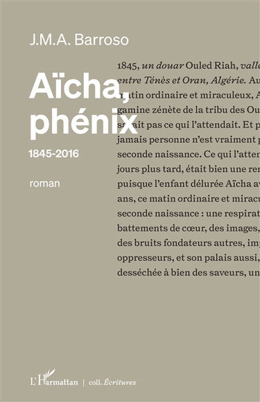 Aïcha, phénix : 1845-2016