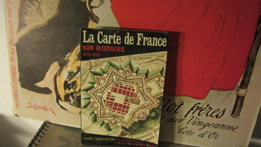 Couverture de La Carte de France : Son histoire, 1678-1978