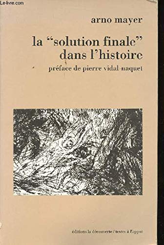 La Solution finale dans l'histoire