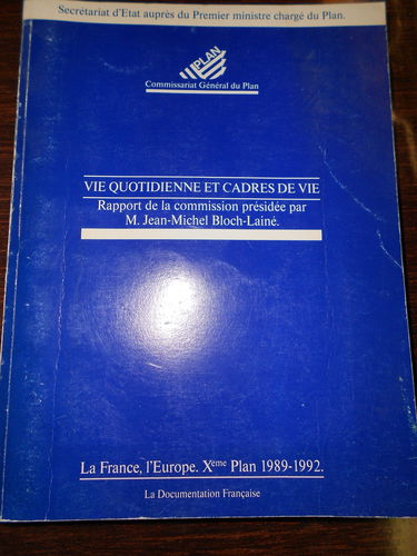 Vie quotidienne et cadres de vie