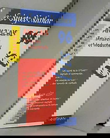 Anglais, tertiaires et industriels : BTS 96