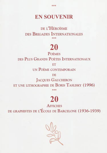 La passion de la liberté : l'épopée des Brigades internationales, 1936-1939