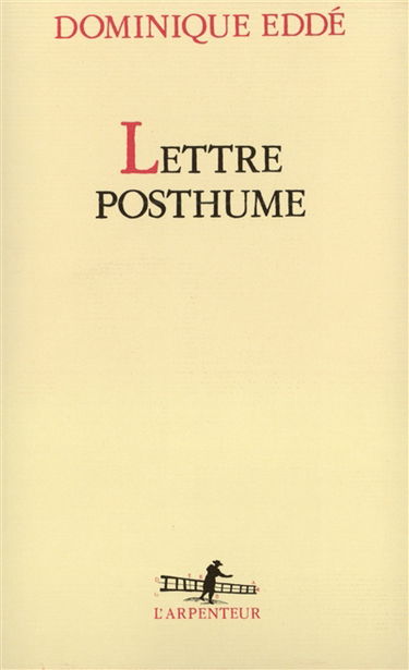 Lettre posthume