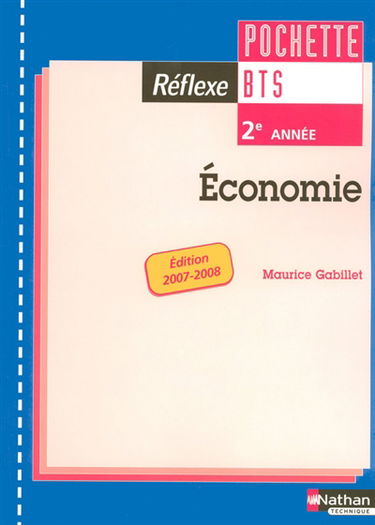 Economie BTS tertiaires, 2e année