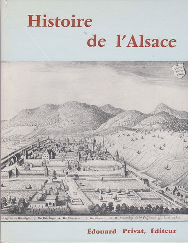 Couverture de Histoire de l'Alsace publiée sous la direction de Philippe Dollinger.