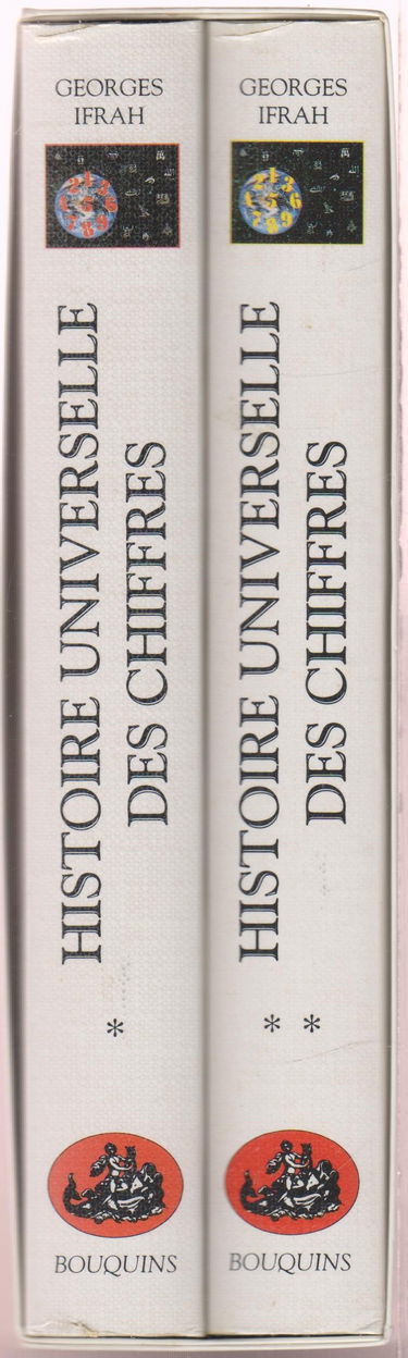 HISTOIRE UNIVERSELLE DES CHIFFRES COFFRET 2 VOLUMES