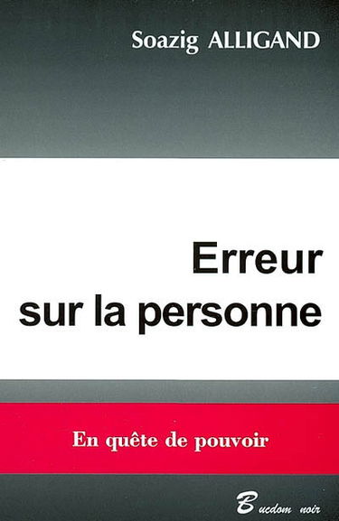 Erreur sur la personne