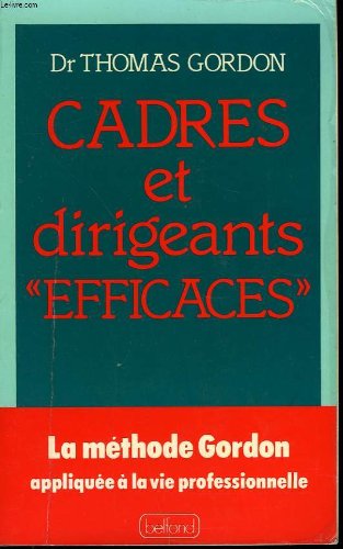 Cadres et dirigeants efficaces.