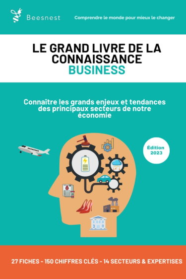 Couverture de Le Grand Livre de la connaissance business: Connaître les grands enjeux et tendances des principaux secteurs de notre économie