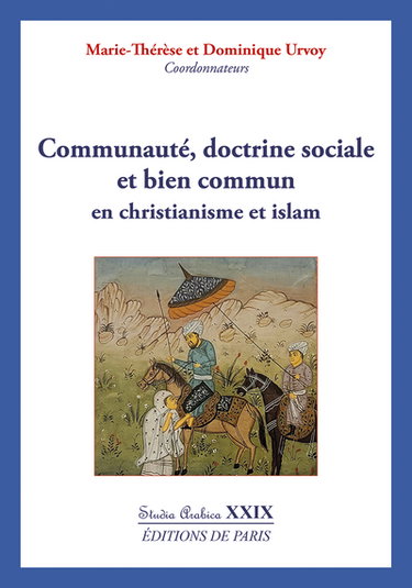 Couverture de Communauté, doctrine sociale et bien commun : en christianisme et islam