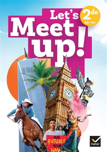 Couverture de New Let's meet up! : 2de, A2+-B1+