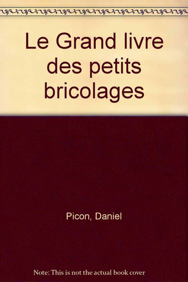 Le Grand livre des petits bricolages