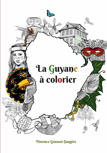 La Guyane à colorier