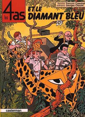 Les 4 as. Vol. 17. Les 4 as et le diamant bleu
