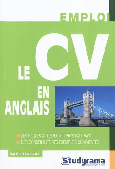 Le CV en anglais