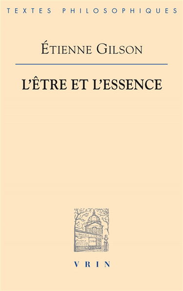 L'Etre et l'essence
