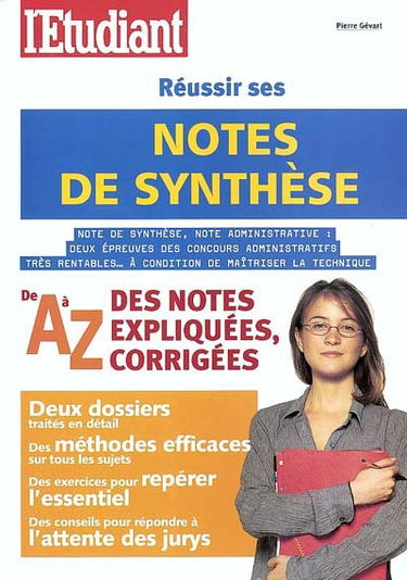 Réussir ses notes de synthèse
