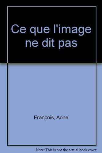 Ce que l'image ne dit pas