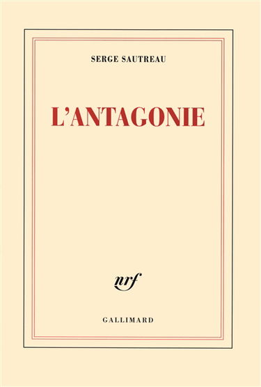 L'antagonie : journal 2007-2008