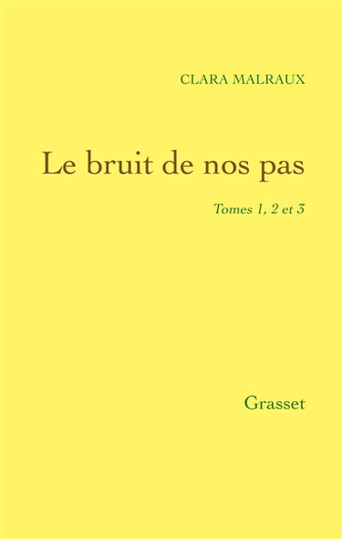 Le Bruit de nos pas. Vol. 1. Le Bruit de nos pas. Nos vingt ans. Les Combats et les jeux