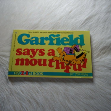 Couverture de Garfield Says a Mouthful, No 21 par Jim Davis