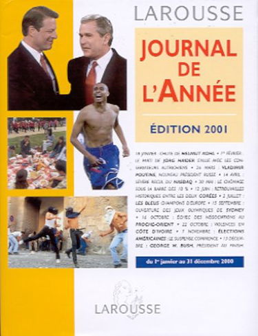 Journal de l'année, édition 2001