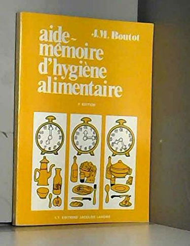 Aide Memoire Hygiene Alimentaire