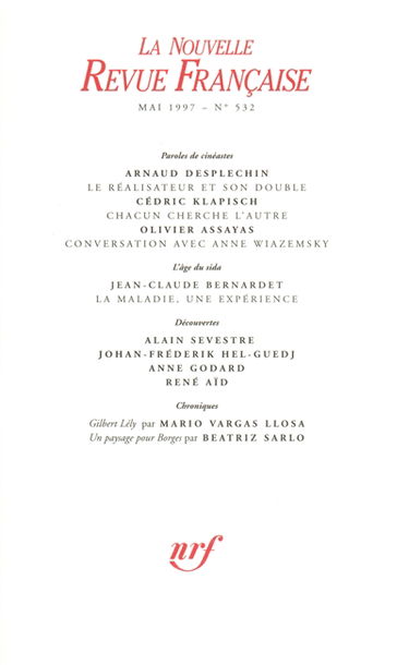 Nouvelle revue française, n° 532