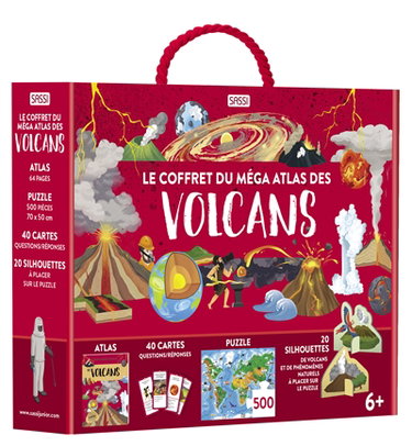 Le coffret du méga atlas des volcans
